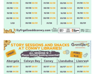 Abergele Library Story Sessions and Snacks
